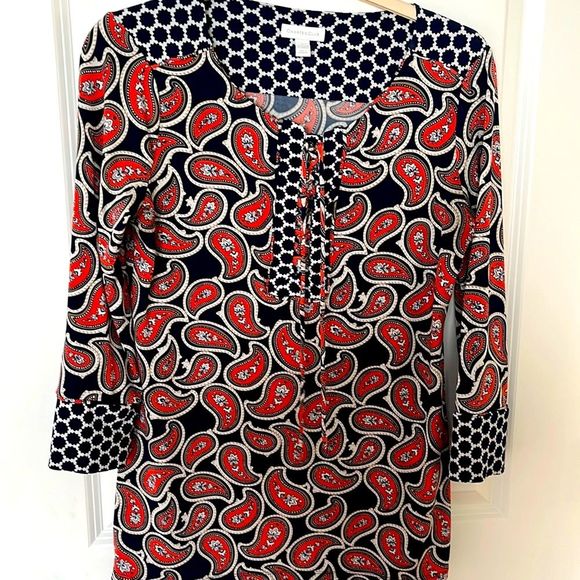 Charter Club Tops - Fun paisley print top from Macys ⭐️
